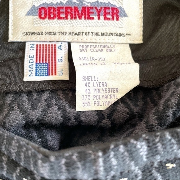 Obermeyer Vintage Ski Pants,size 12 (fits Small),made In USA,excellent Condition - Picture 6 of 10